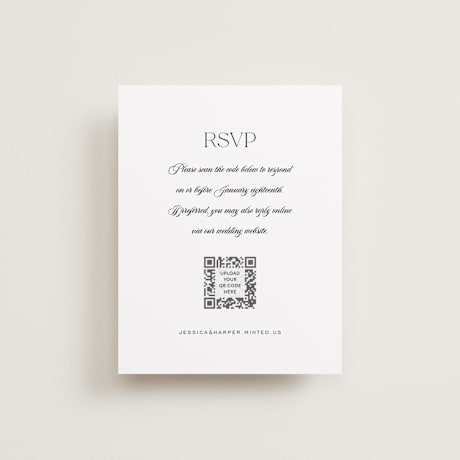 RSVP Online Enclosure Cards