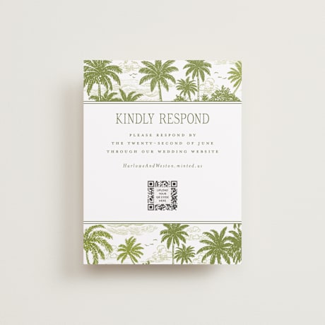 RSVP Online Enclosure Cards