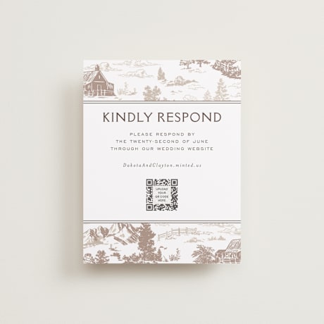 RSVP Online Enclosure Cards