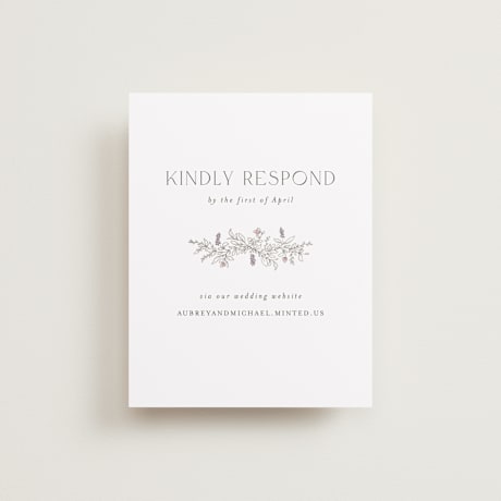 RSVP Online Enclosure Cards