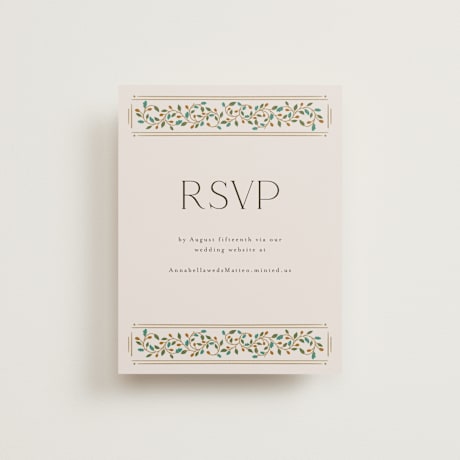 RSVP Online Enclosure Cards