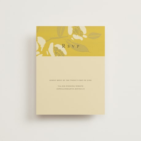 RSVP Online Enclosure Cards