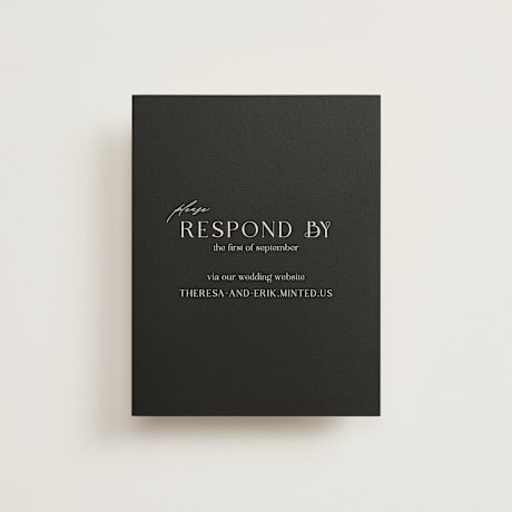 RSVP Online Enclosure Cards