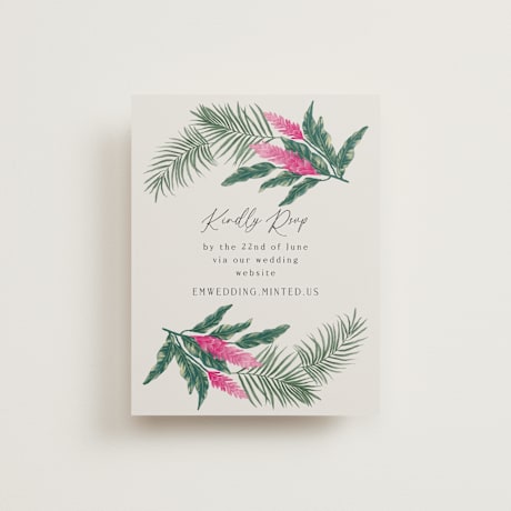 RSVP Online Enclosure Cards