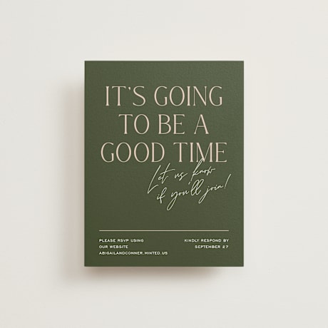 RSVP Online Enclosure Cards