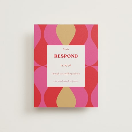 RSVP Online Enclosure Cards