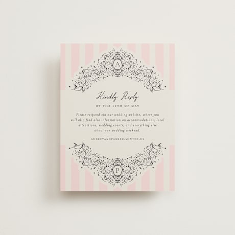 RSVP Online Enclosure Cards