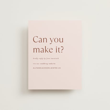 RSVP Online Enclosure Cards