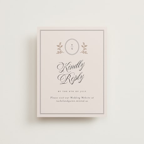 RSVP Online Enclosure Cards