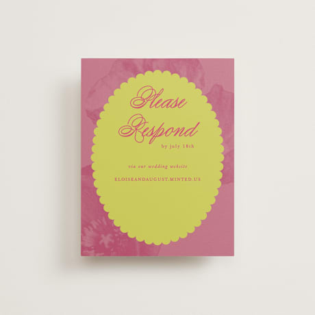 RSVP Online Enclosure Cards