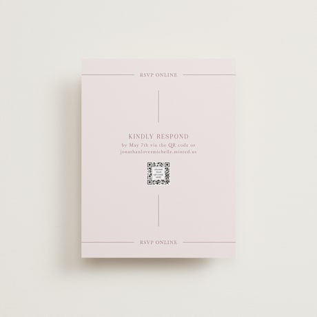 RSVP Online Enclosure Cards