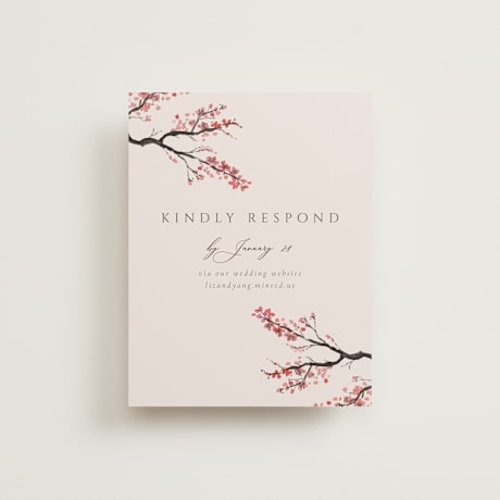 RSVP Online Enclosure Cards