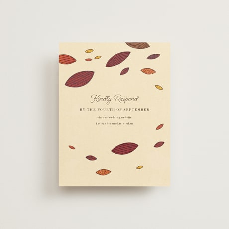 RSVP Online Enclosure Cards