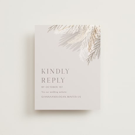 RSVP Online Enclosure Cards