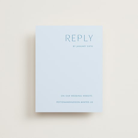 RSVP Online Enclosure Cards