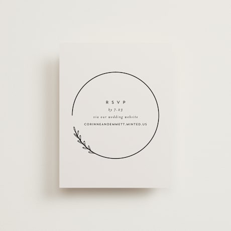 RSVP Online Enclosure Cards