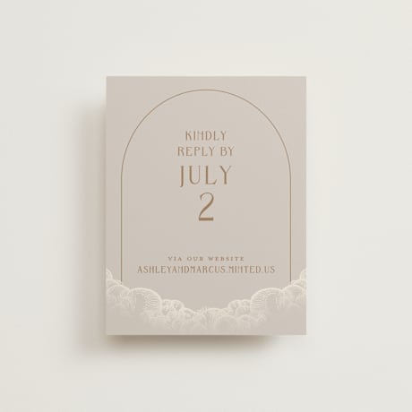 RSVP Online Enclosure Cards