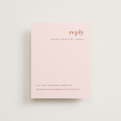 RSVP Online Enclosure Cards