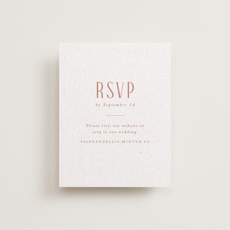 RSVP Online Enclosure Cards