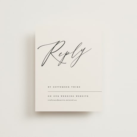 RSVP Online Enclosure Cards