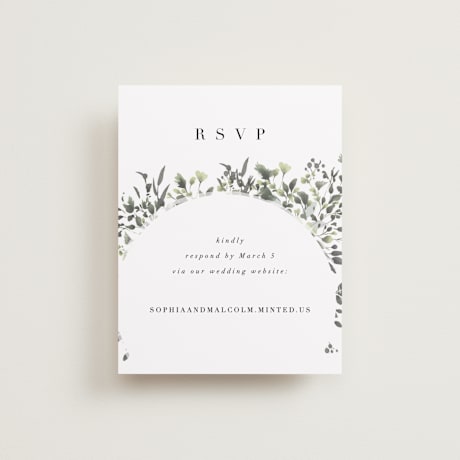 RSVP Online Enclosure Cards