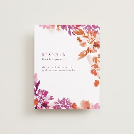 RSVP Online Enclosure Cards