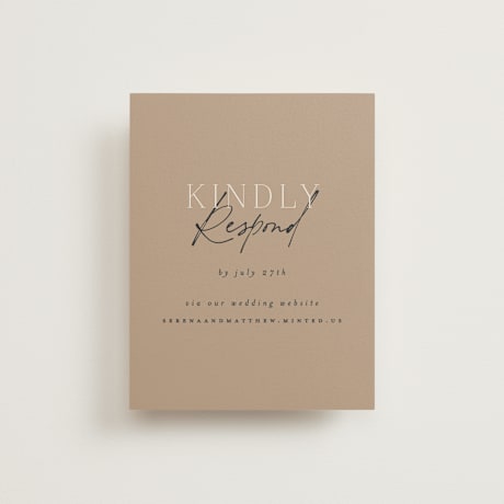 RSVP Online Enclosure Cards