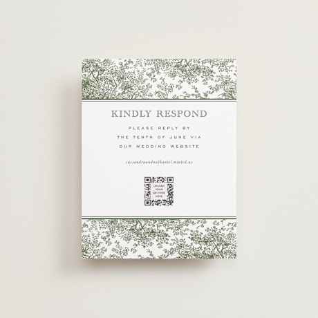 RSVP Online Enclosure Cards