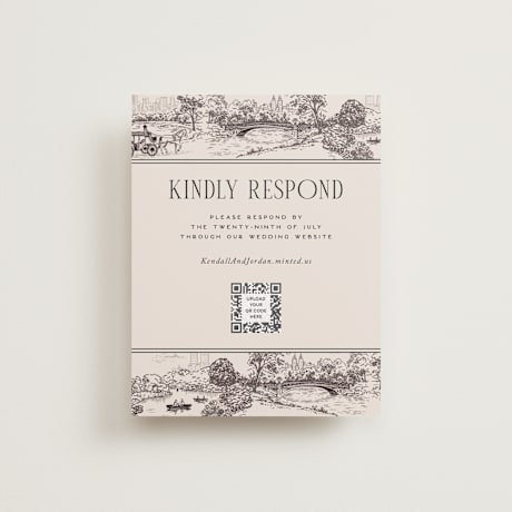 RSVP Online Enclosure Cards