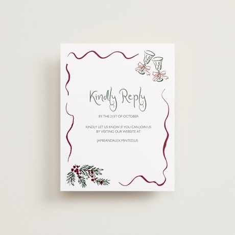 RSVP Online Enclosure Cards