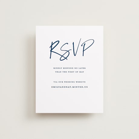 RSVP Online Enclosure Cards