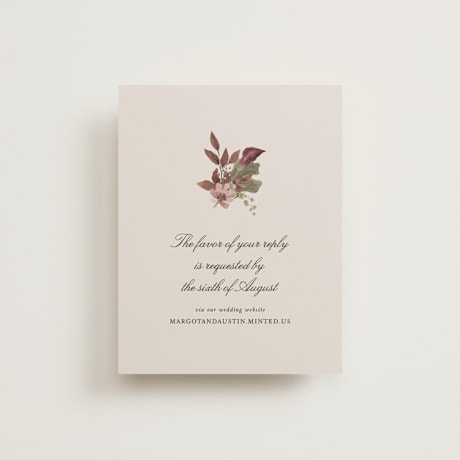 RSVP Online Enclosure Cards
