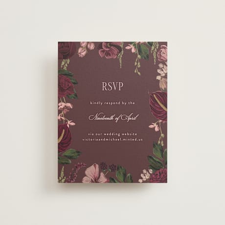 RSVP Online Enclosure Cards