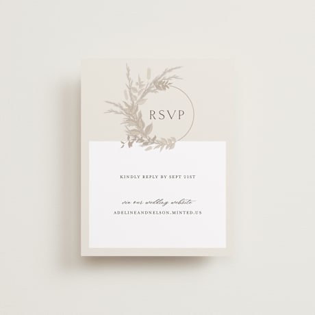 RSVP Online Enclosure Cards
