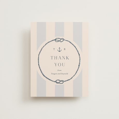 Flat Wedding Thank You Cards