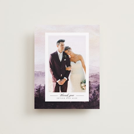 Wedding Thank You Postcards