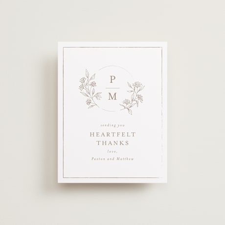 Wedding Thank You Postcards