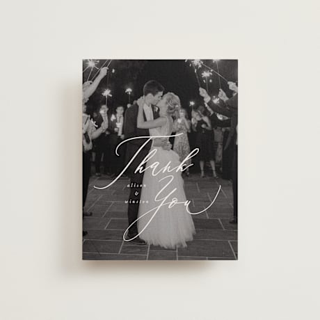 Wedding Thank You Postcards