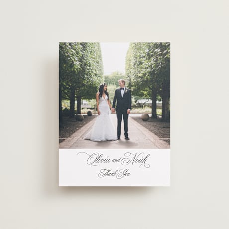Wedding Thank You Postcards