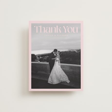 Wedding Thank You Postcards