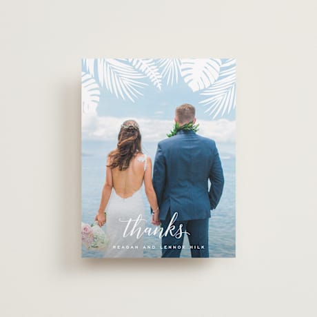 Wedding Thank You Postcards