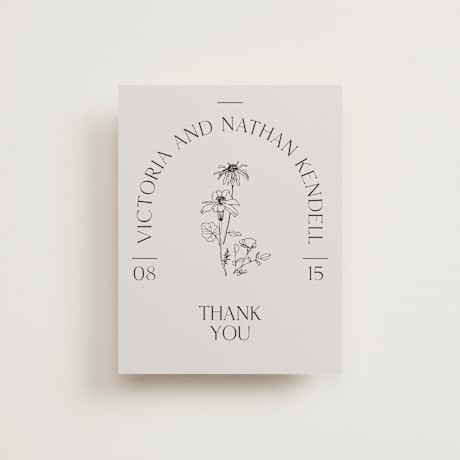 Wedding Thank You Postcards