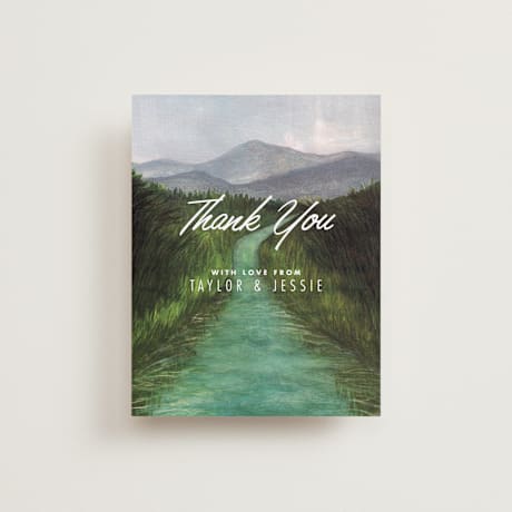 Wedding Thank You Postcards