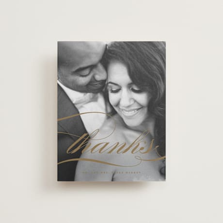 Wedding Thank You Postcards