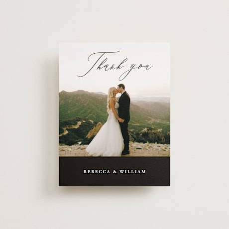 Wedding Thank You Postcards