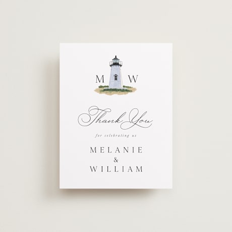 Wedding Thank You Postcards
