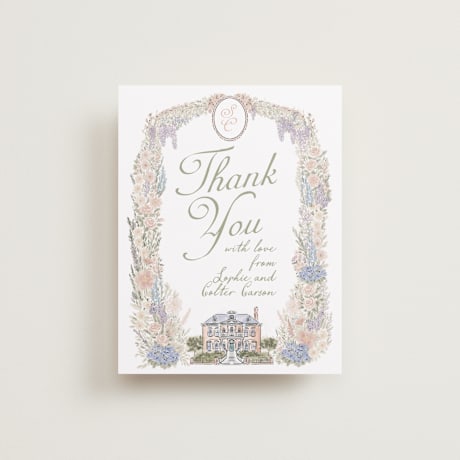 Wedding Thank You Postcards