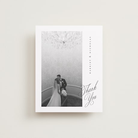Wedding Thank You Postcards