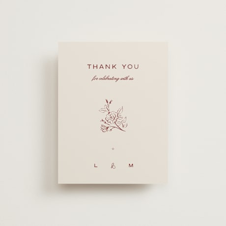 Wedding Thank You Postcards
