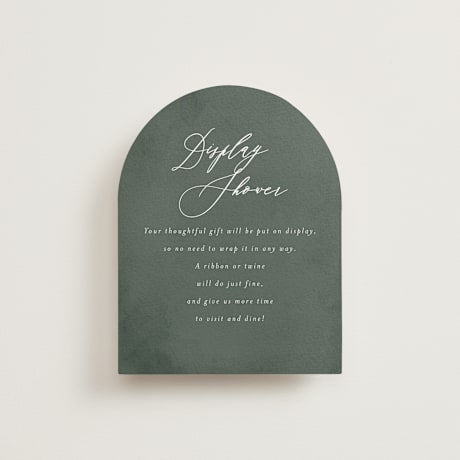 Bridal Shower Insert Cards